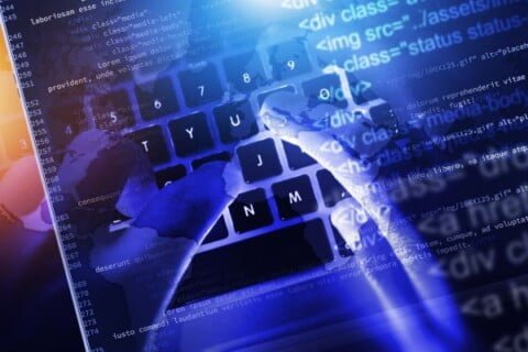 Wed Development jobs: developer on laptop