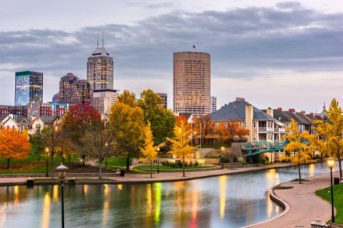 Szene aus Indiana Downtown - Tech City bietet IT-Jobs