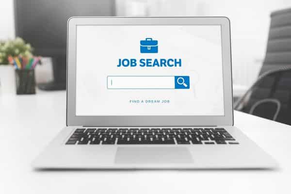Online-Suche nach Stellenangeboten für Softwareentwickler