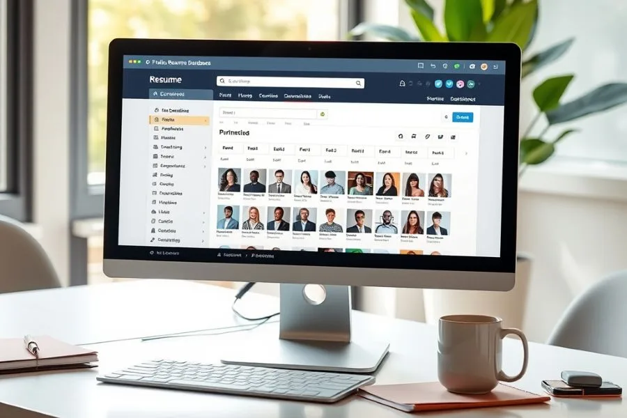 Search Resume Database Software