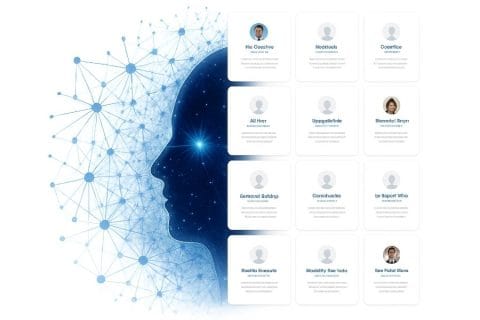 Context-based AI sourcing from Talentprise vs LinkedIn Recruiter keyword search, visual comparison