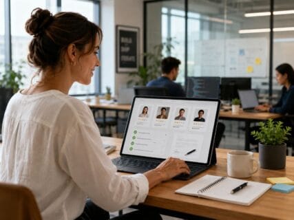 A small business employer exploring how to hire contract employees